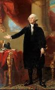 Gilbert Stuart Lansdowne portrait of George Washington china oil painting artist